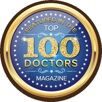 Logo for Top 100 doctors magazine