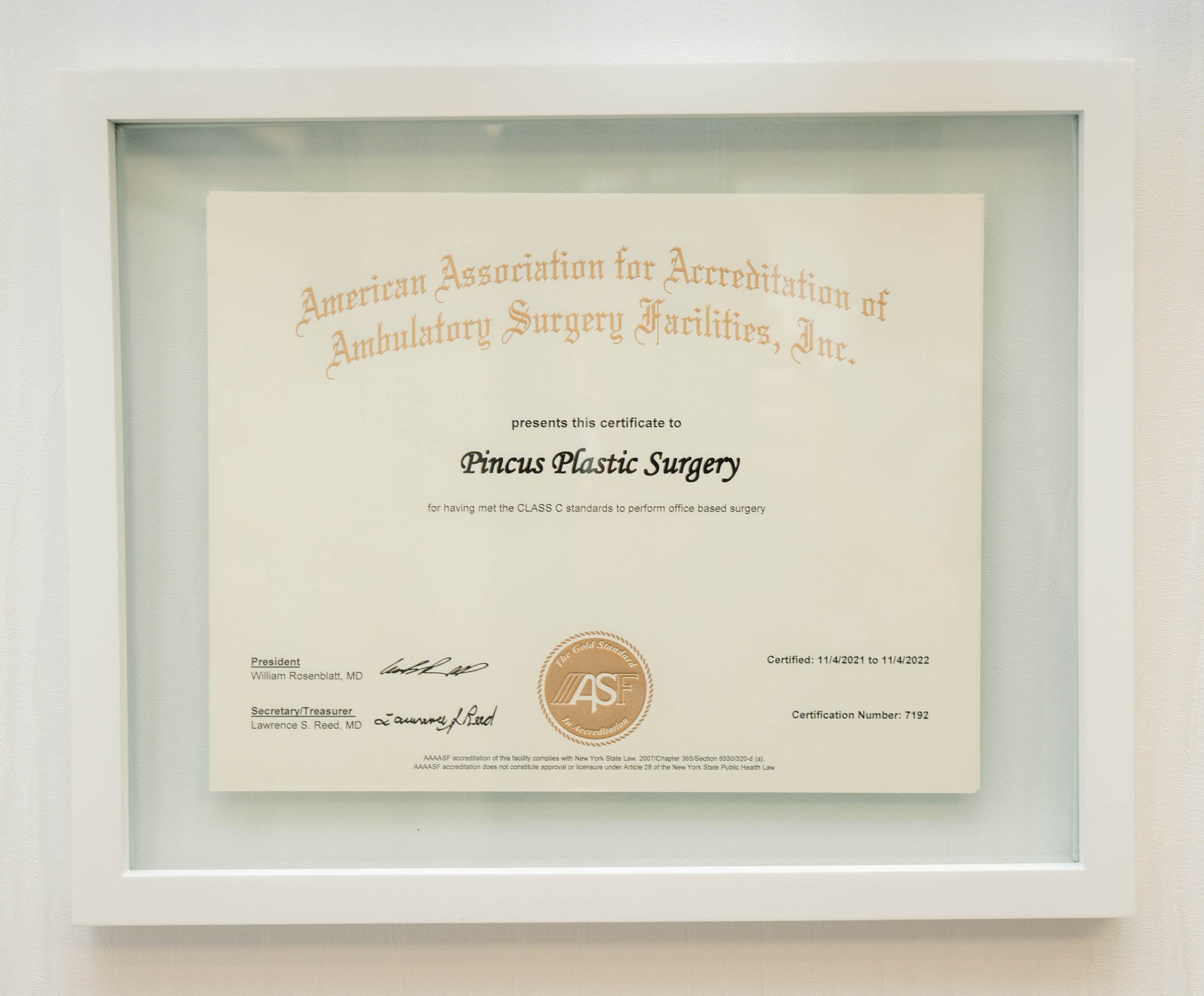 AAASF Accreditation